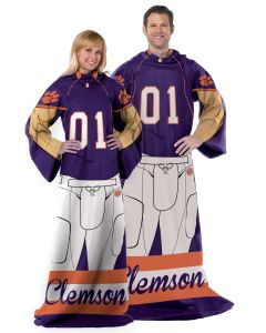 The Northwest Company Clemson College "Uniform" Adult Fleece Comfy Throw