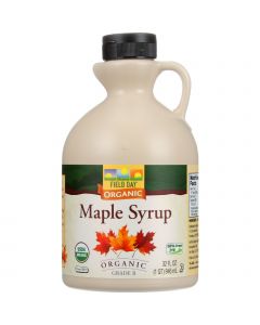 Field Day Maple Syrup - Organic - Grade B - 32 oz - case of 6