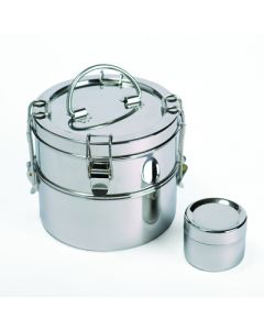 To-Go Ware 2 Tier Stainless Steel Lunchbox