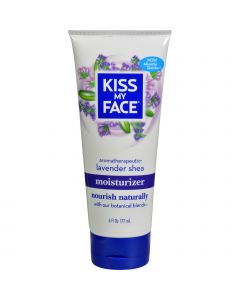 Kiss My Face Moisturizer - Lavender and Shea Butter - 6 oz