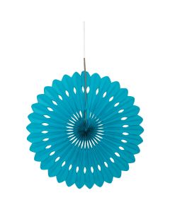 Unique Industries Decorative Fan 16"-Caribbean Teal