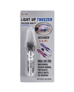 Blazing Ledz Led Light Up Tweezer-Silver