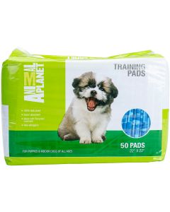 Greenbone Animal Planet Pet Training Pads 50ct-Assorted Green Or Blue