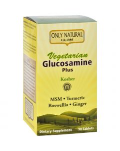 Only Natural Glucosamine - Plus - Vegetarian - 90 Tablets