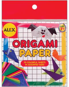 Alex Toys Origami Paper 70/Pkg-Assorted Colors