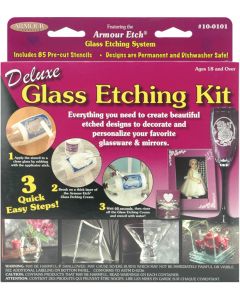 Armour Products Deluxe Glass Etching Kit-