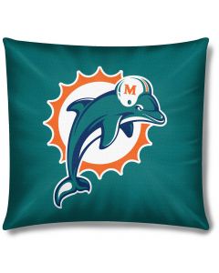 The Northwest Company Dolphins 162 18" Toss Pillow (NFL) - Dolphins 162 18" Toss Pillow (NFL)
