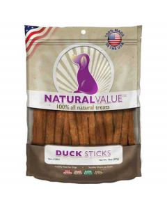 Loving Pets Products Natural Value Treats 14oz-Duck Sticks