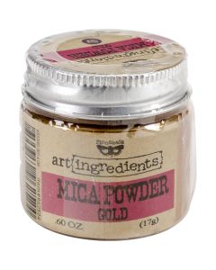 Prima Marketing Finnabair Art Ingredients Mica Powder .6oz-Gold