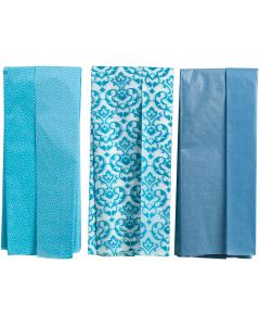 Martha Stewart Tissue Paper 20"X20" 12/Pkg-Blue