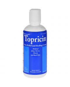 Topricin Anti-Inflammatory Pain Relief and Healing Cream - 8 oz