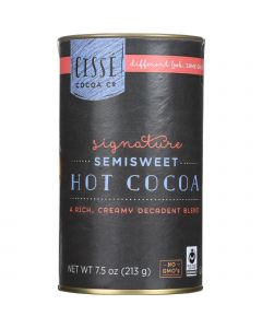 Cisse Hot Cocoa Mix - Fair Trade - Semisweet - 7.5 oz - case of 4