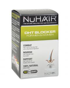 NuHair DHT Blocker for Men and Women - 60 Tablets