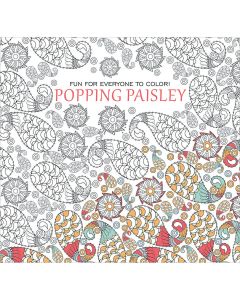 Leisure Arts-Popping Paisley
