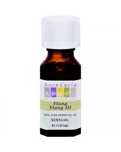 Aura Cacia Pure Essential Oil Ylang Ylang - 0.5 fl oz