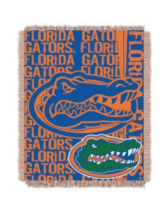 The Northwest Company Florida College 48x60 Triple Woven Jacquard Throw - Double Play Series