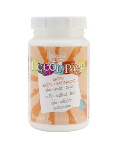 Deco Art Americana Decou-Page Glue Widemouth Jar-8oz Satin