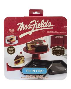Love Cooking Company Mrs. Fields(TM) Fill N Flip Square Cake Pan Set-9"X9"X2.25" - Mrs. Fields(TM) Fill N Flip Square Cake Pan Set-9"X9"X2.25"