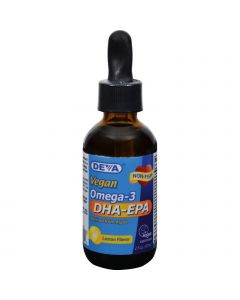 Deva Vegan Vitamins Liquid Omega 3 DHA EPA - 2 oz