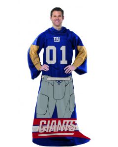 The Northwest Company NY Giants  "Uniform" Adult Fleece Comfy Throw