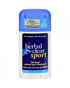 Herbal Clear 24 Hour Natural Sport Deodorant - 1.8 oz