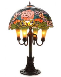 Warehouse of Tiffany Clizia Grandeur 6-light Table Lamp