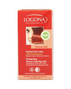 Logona Naturkosmetik Herbal Hair Color - Henna Red - 3.5 fl oz