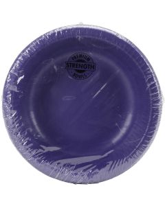 Creative Converting Paper Bowls 20oz 20/Pkg-Purple