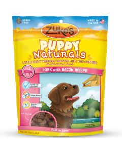 Zuke's Puppy Naturals Pork with Bacon 5 oz.