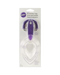 Wilton Scoop-It Measuring Cups 4/Pkg-1/4, 1/3, 1/2 & 1 Cup
