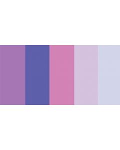 Quilled Creations Quilling Paper Mixed Colors .375" 100/Pkg-Purples (5 Colors) - Quilling Paper Mixed Colors .375" 100/Pkg-Purples (5 Colors)