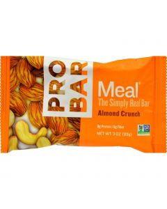 Probar Meal Bar - Organic - Almond Crunch - 3 oz - 1 Case
