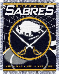 The Northwest Company Sabres 48"x 60" Triple Woven Jacquard Throw (NHL) - Sabres 48"x 60" Triple Woven Jacquard Throw (NHL)