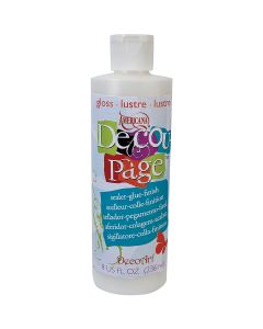 Deco Art Americana Decou-Page Glue -8oz Gloss