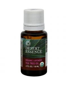 Desert Essence Oil Lavender and Tea Tree - 0.6 fl oz