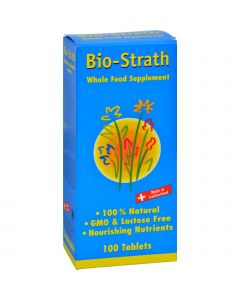 Bio-Strath Whole Food Supplement - Stress and Fatigue Formula - 100 Tablets