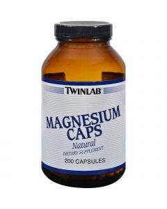 Twinlab Magnesium Caps - 400 mg - 200 Capsules