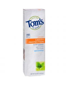 Tom's of Maine Cavity Protection Toothpaste Spearmint - 5.5 oz - Case of 6