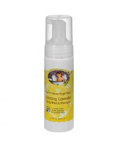 Earth Mama Angel Baby Shampoo and Body Wash - Organic Lavender - 5.3 oz