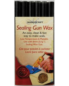 Manuscript Pen Sealing Gun Wax Sticks 6/Pkg-Dark Green