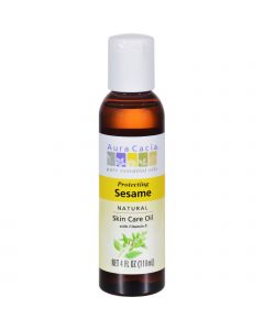 Aura Cacia Natural Skin Care Oil Sesame - 4 fl oz