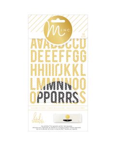 American Crafts Minc Alphabet Stickers 58/Pkg-Striped