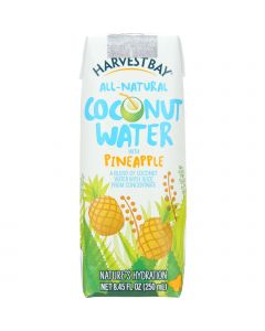 Harvest Bay Coconut Water - Pineapple - 8.45 oz - case of 12