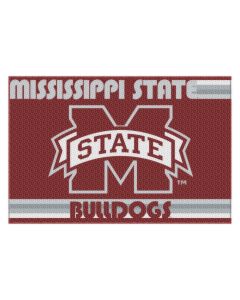 The Northwest Company Mississippi State College "Old Glory" 39x59 Acrylic Tufted Rug