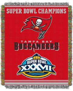 The Northwest Company Buccaneers  "Commemorative" 48x60 Tapestry Throw