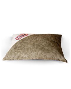 Vintage Single-Seam Pet Bed Premium Logo - K&H Pet Products Bolster Couch Pet Bed Small Mocha / Tan 21" x 30" x 7"