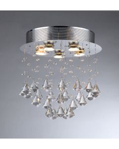 Warehouse of Tiffany Cerda 5-light Crystal Chandelier