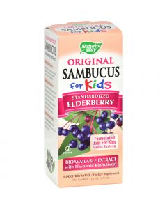 Nature's Way Original Sambucus for Kids - Standardized Elderberry - 4 fl oz