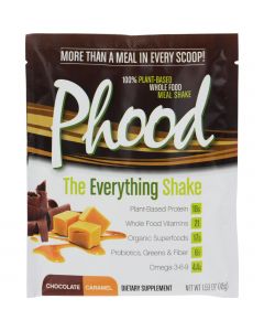 Plantfusion Phood Packets - Chocolate Caramel - 1.59 oz - Case of 12