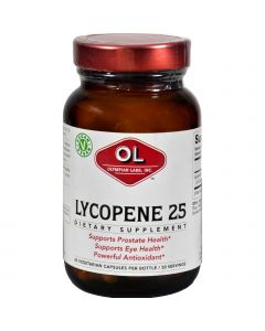 Olympian Labs Lycopene - 25 mg - 60 Vegetarian Capsules
